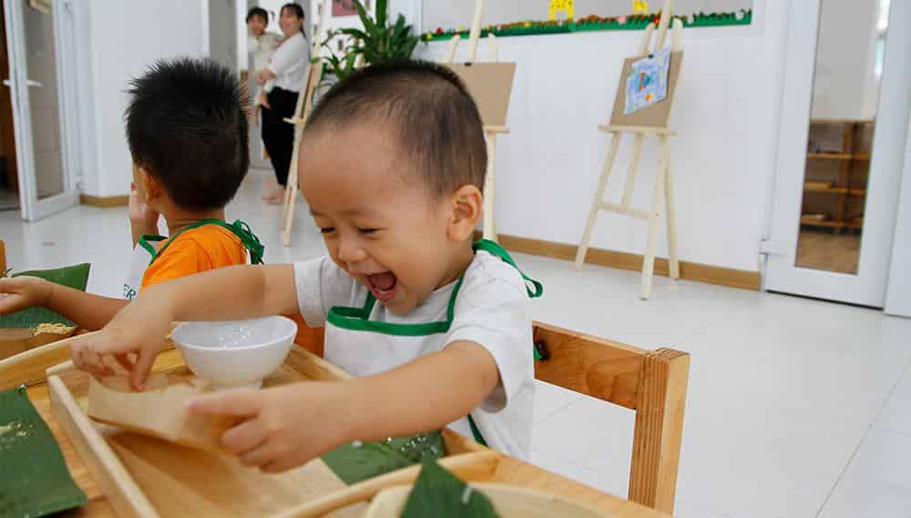 Chương trình học dành cho bé từ 15 tháng đến 3 tuổi