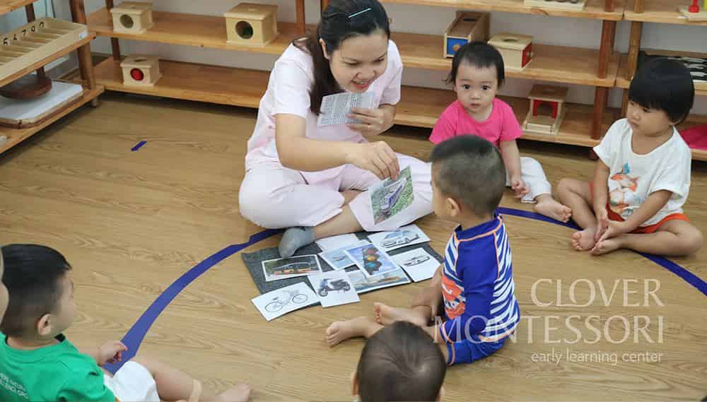 Chương trình học dành cho bé từ 15 tháng đến 3 tuổi