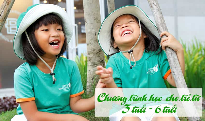 Chương trình học dành cho bé từ 3-6 tuổi