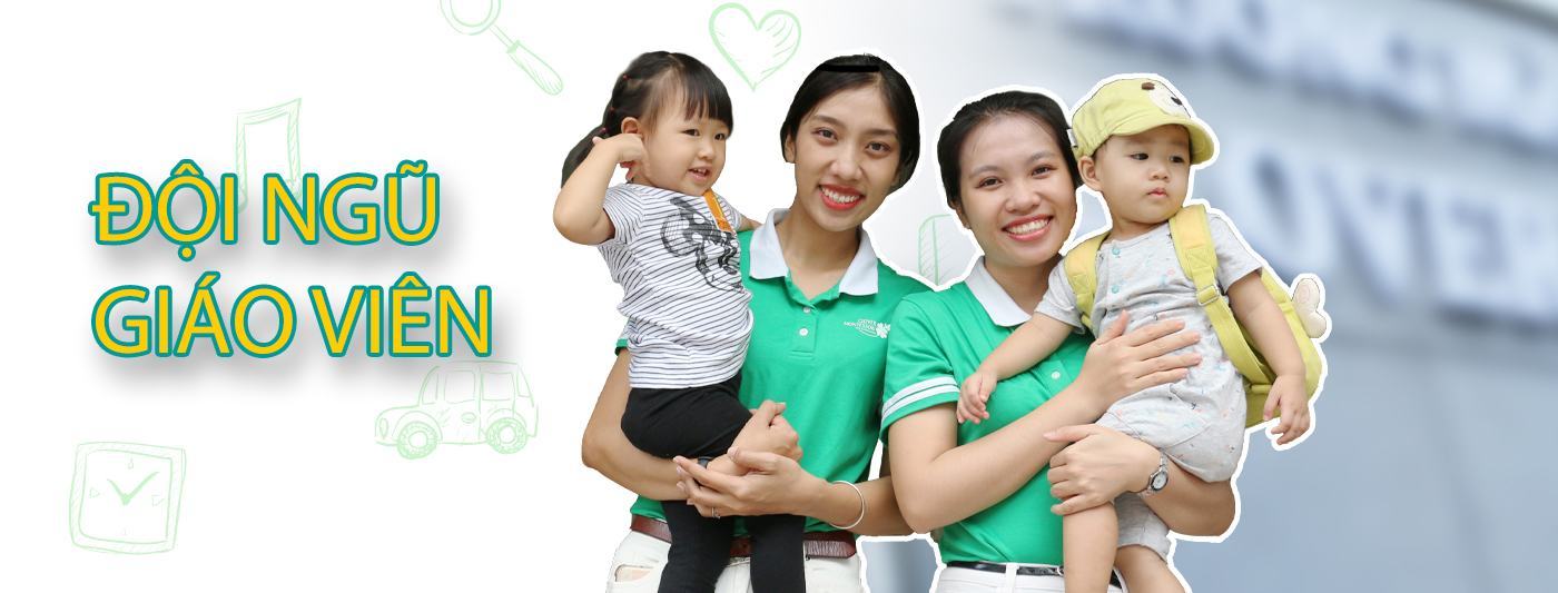 Đội ngũ giáo viên Clover Montessori