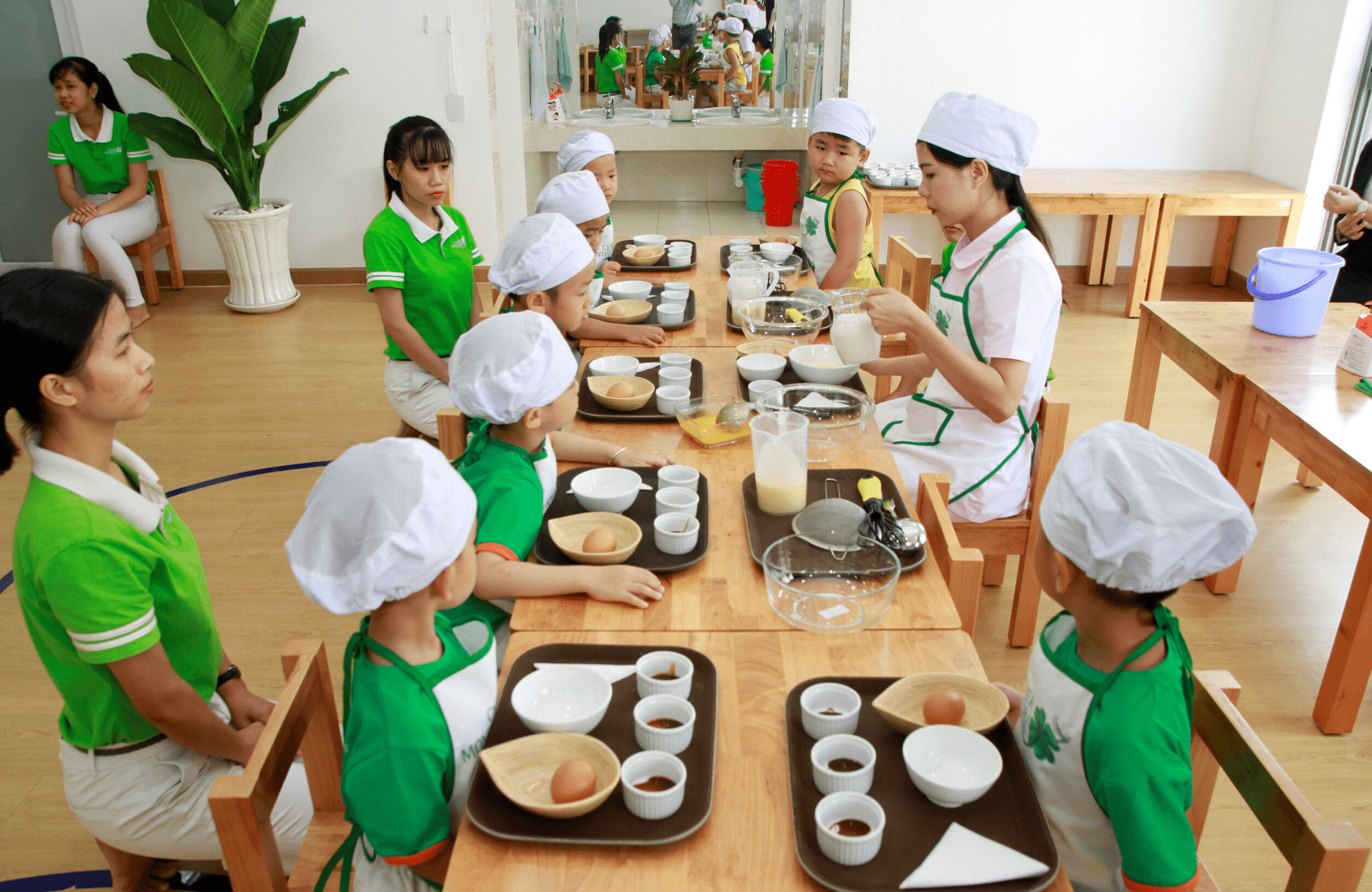 Một ngày của trẻ tại trường mầm non Clover Montessori