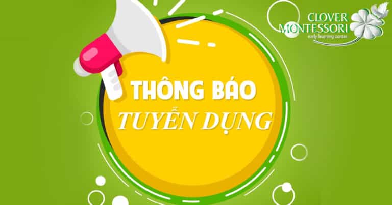 Giáo viên mầm non montessori