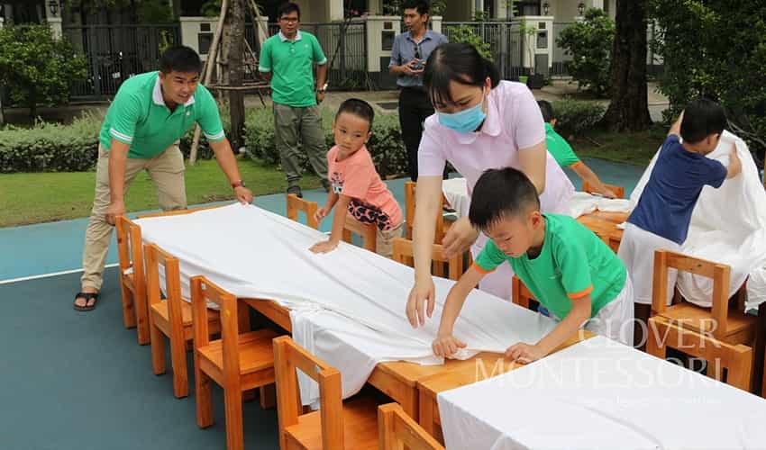 day con song tu lap theo phuong phap montessori